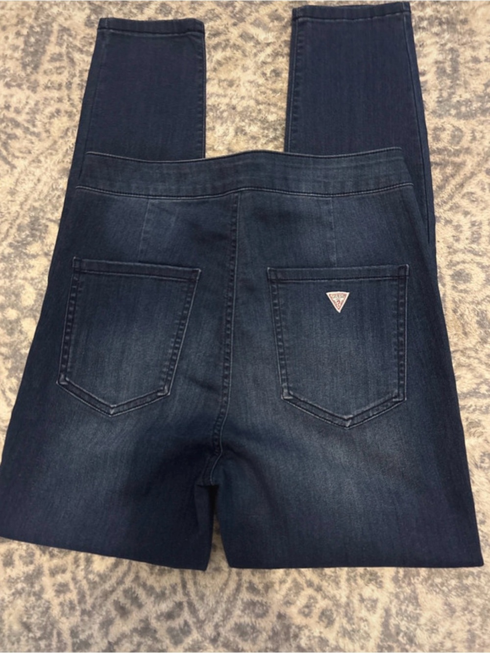 Guess Dark Blue Stretch High-Rise Jeggings